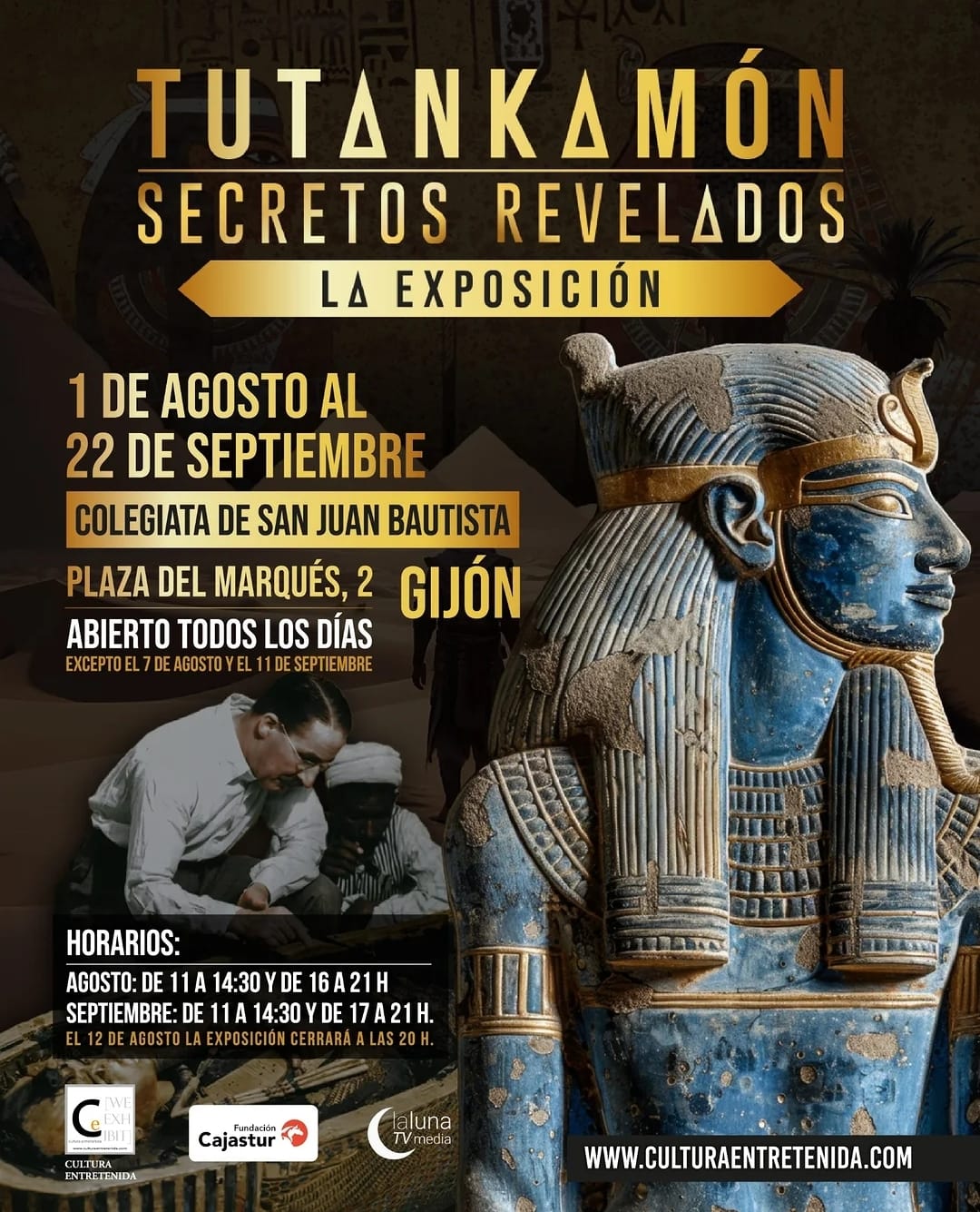 Tutankamón: Secretos Revelados. La Exposición