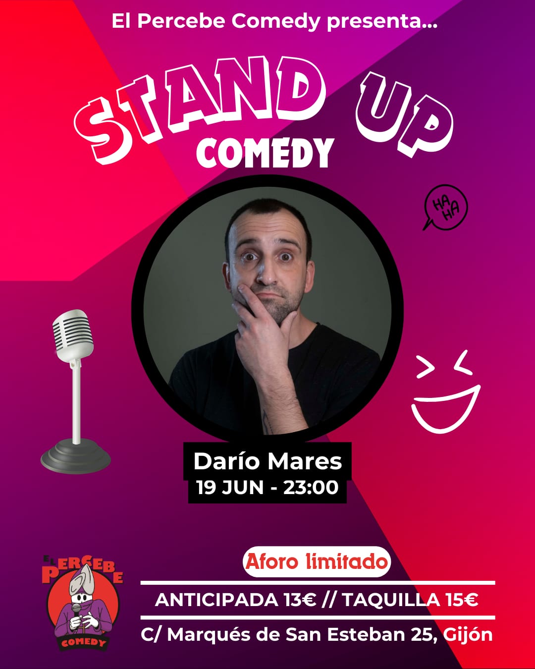 Darío Mares — El Percebe Comedy